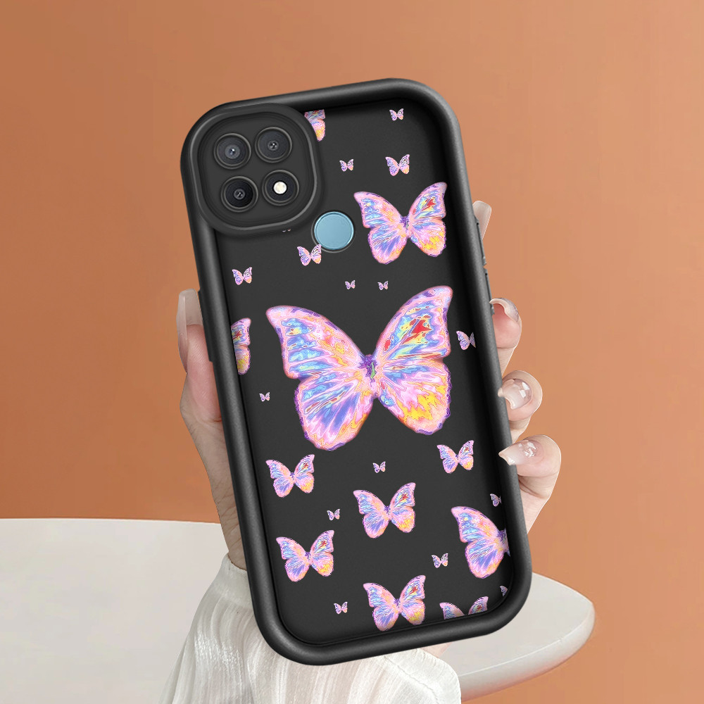 LOKAL OPPO A15 A15S สําหรับหุ้นท้องถิ่น Softcase HP เคสโทรศัพท์ปลอก Soft Soft Sofcase Cassing Kupu K