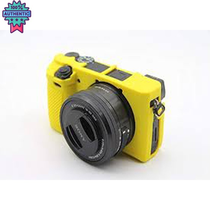 เคสกล้อง CILICONE CASE SONY A6000/6300 YELLOW