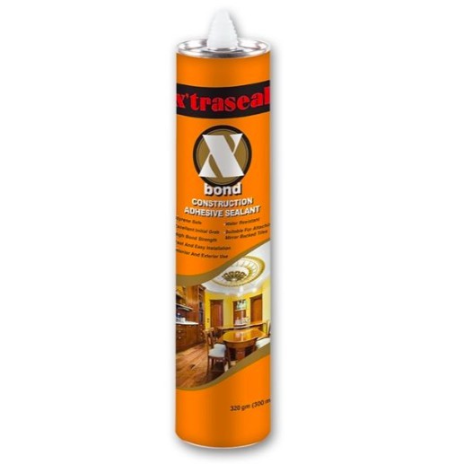 XTRASEAL XBOND CONSTRUCTION ADHENSIVE SEALANT 320GM /XBOND WAINSCOATING/X-BOND