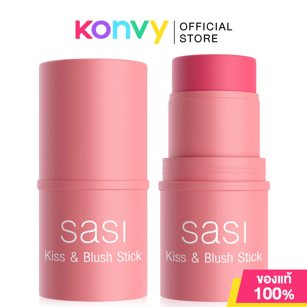 SASI Kiss & Blush Stick 4g ศศิ บลัชออนแท่งแบบครีม thumbnail 6