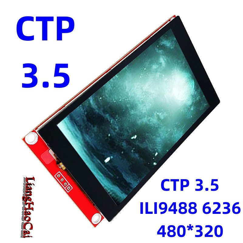CTP 3.5 Esp Display LCD Module ILI9488 6236 Stm32 diy Electronic Super Capacitive Touch Panel SPI Se
