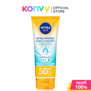 NIVEA Sun นีเวีย เซรั่มกันแดดสำหรับผิวกาย 180ml (Daily Moist/Daily White/Radiance & Smooth/Soothing & Fresh)