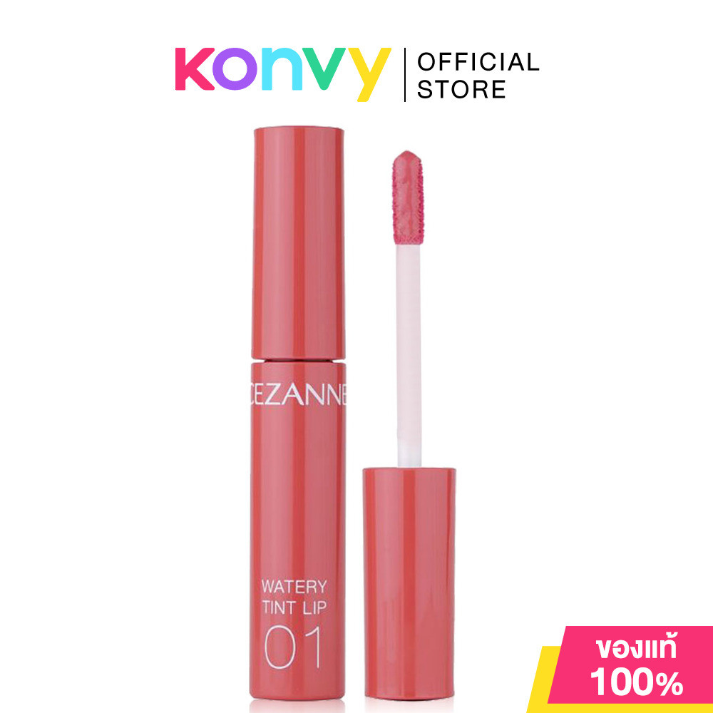 Cezanne Watery Tint Lip 4g ลิปทินท์ผสมออยล์.