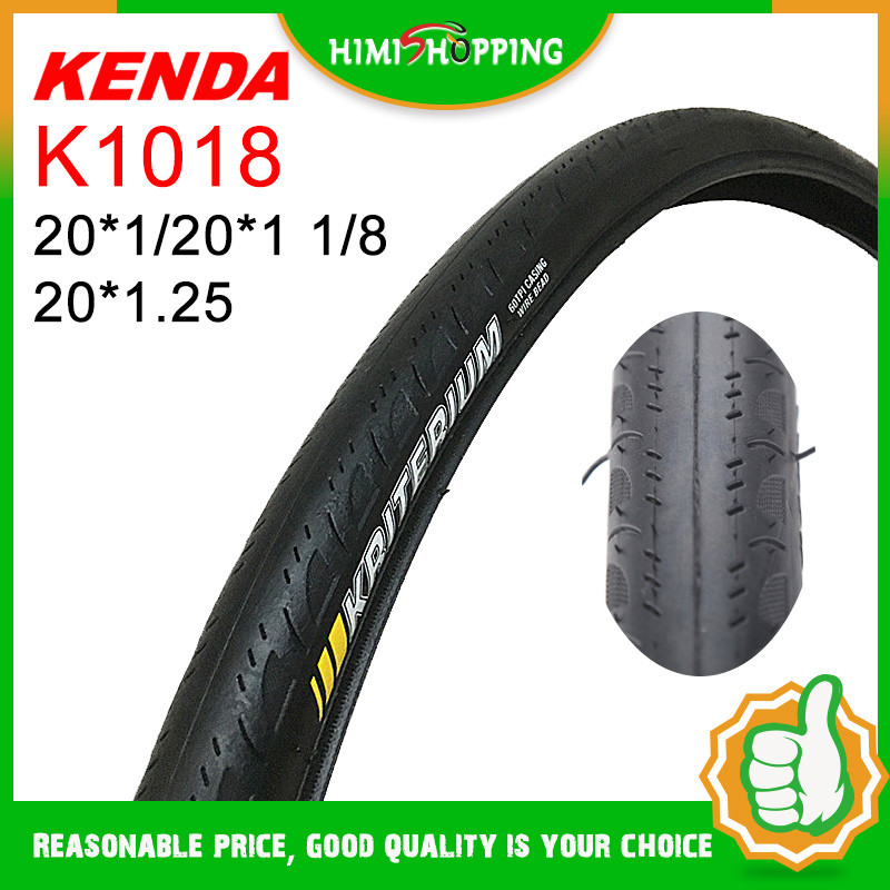 READY Stock1pc KENDA TIRES ยางจักรยานพับ BMX 20 นิ้วยาง Ultralight 20*1 1/8 20*1 452 กึ่งยาง 20*1.25 406 18*1.25 60TPI ไม่พับอุปกรณ์เสริมสําหรับจักรยาน