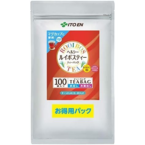 【Direct from Japan】Itoen Healthy Rooibos Tea ชาชนิดซอง 2.0กรัม x 100 ซอง มูลค่า