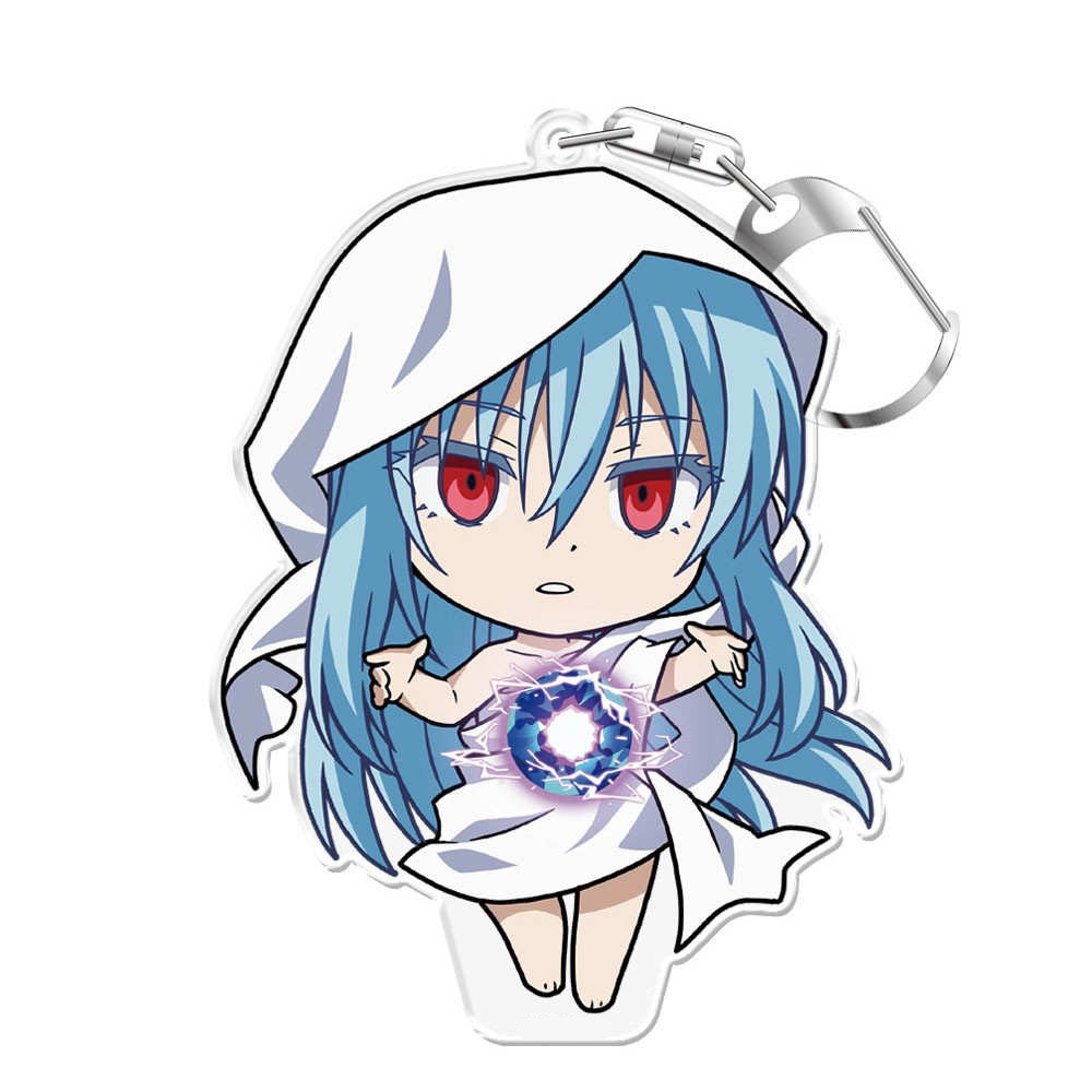 พวงกุญแจ Rimuru Tempest, Standee Reincarnated in a Chibi Slime Study Desk Decorative, Work Small Sho