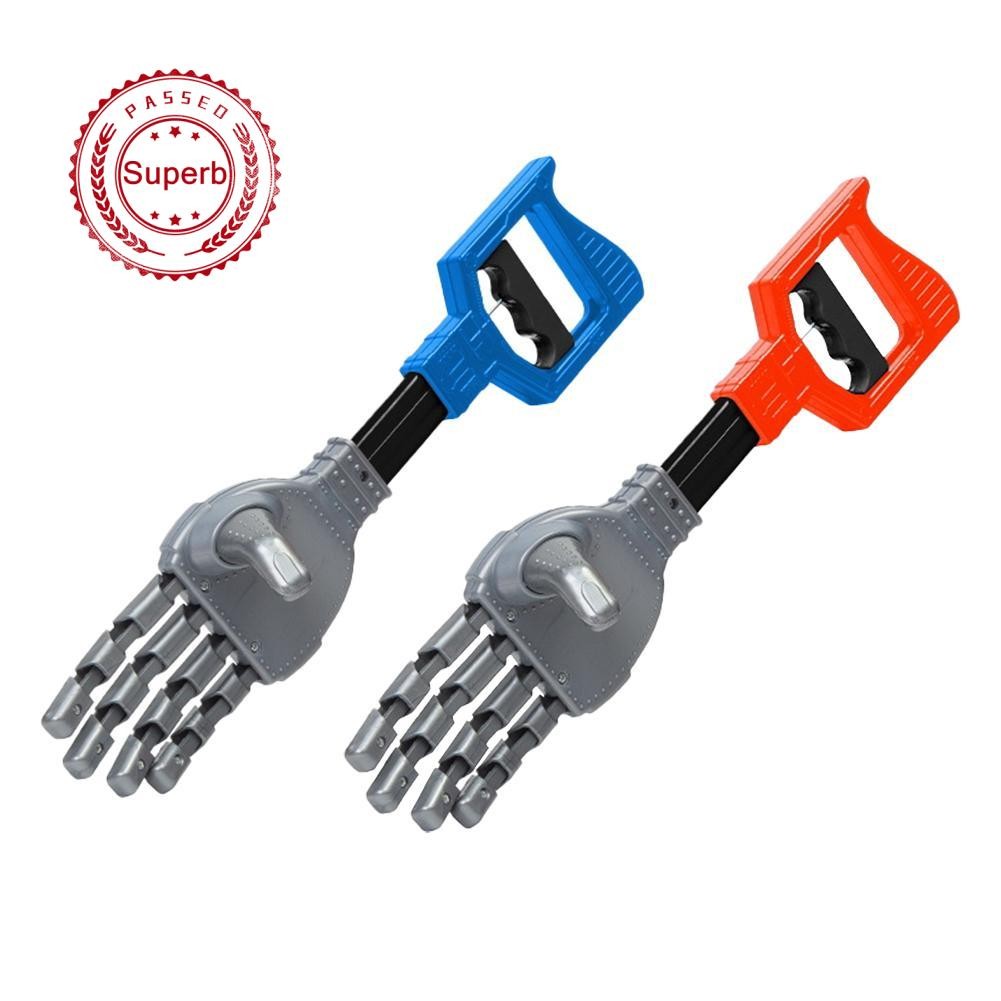 สไตล์ใหม่หุ่นยนต์มือและหุ่นยนต์ Claw เด็ก Grabbing ของเล่นหุ่นยนต์ของขวัญตลก Pick Grabber ของเล่น Y9v7