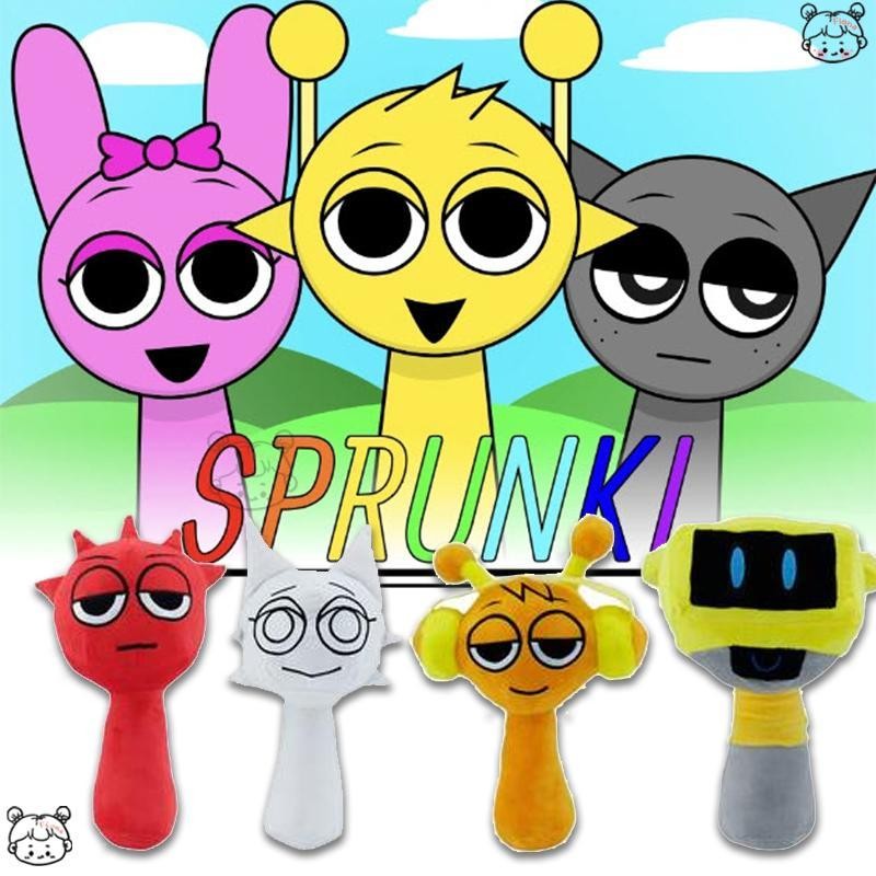 Sprunki ตุ๊กตาสัตว์ Plushies เกมตัวละคร Plushies ของเล่น Huggable เกมนุ่ม Periphery ของเล่น shuosph