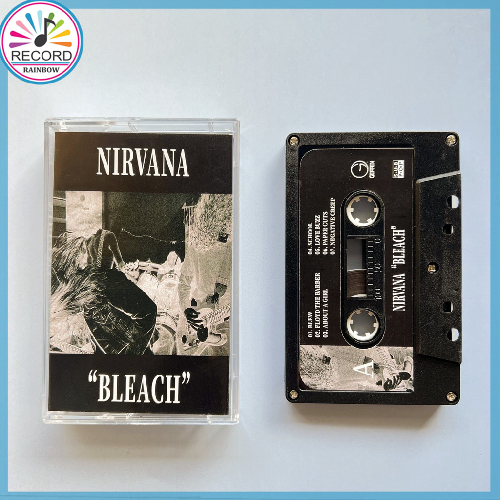 Nirvana Bleach Cassette Tape Brand New [Sealed] Original
