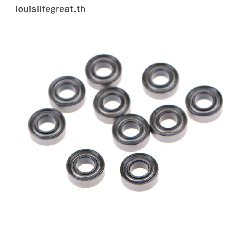 Louislifegreat 10 PCS MR115ZZ Miniature Metal Shielded Rubber Sealed Bearing รุ่น 5 x 11 x 4mm ใหม่