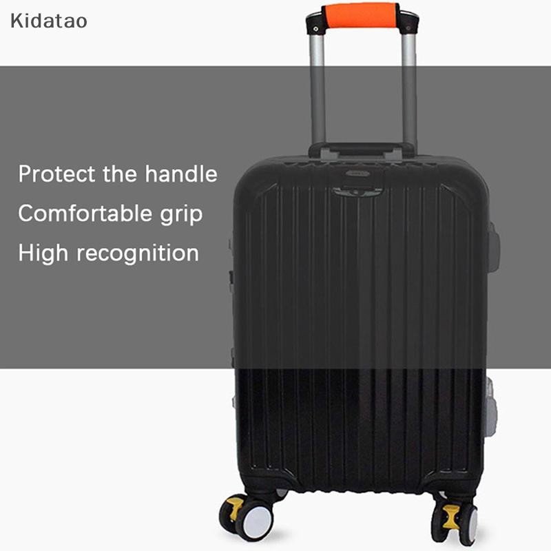Kidatao สบายกระเป๋าเดินทาง Neoprene กระเป๋าเดินทาง Wrap Grip Soft Imdentifier รถเข็นเด็กที่เท้าแขนฝาครอบป้องกันจับป้องกันใหม่