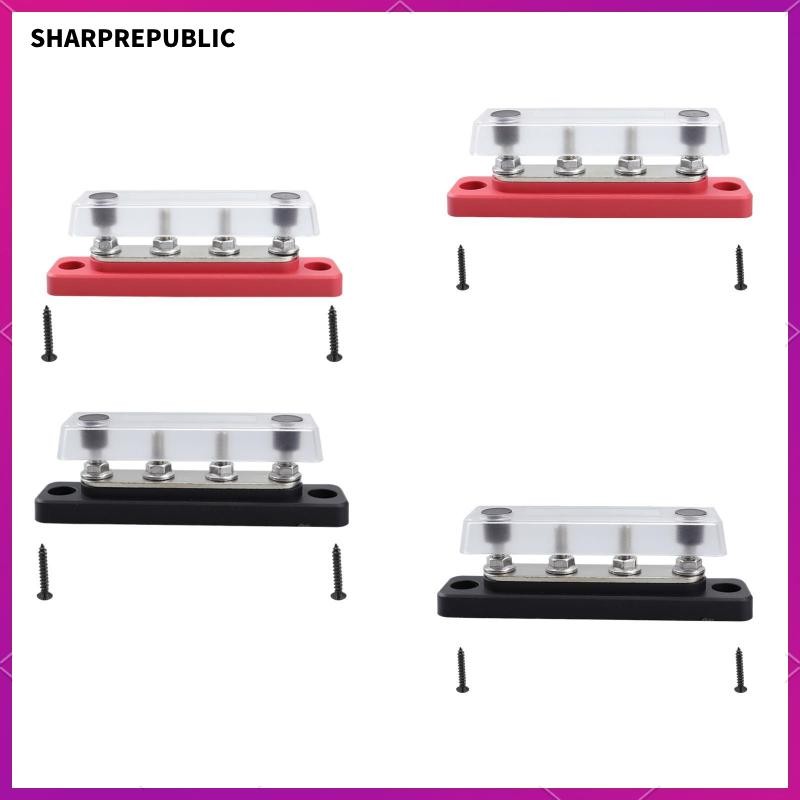 [Sharprepublic] Busbar High Current Busbar Terminal Stud Strong RV Yacht Motorhome Busbar