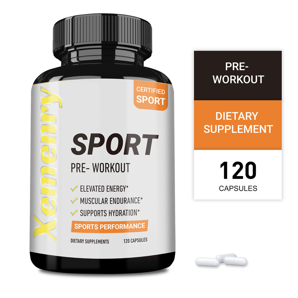 อาหารเสริม Pre-Workout - พลังงานก่อนปรุงพร้อม Creatine, Caffeine & Beta-Alanine Performance Blend - 