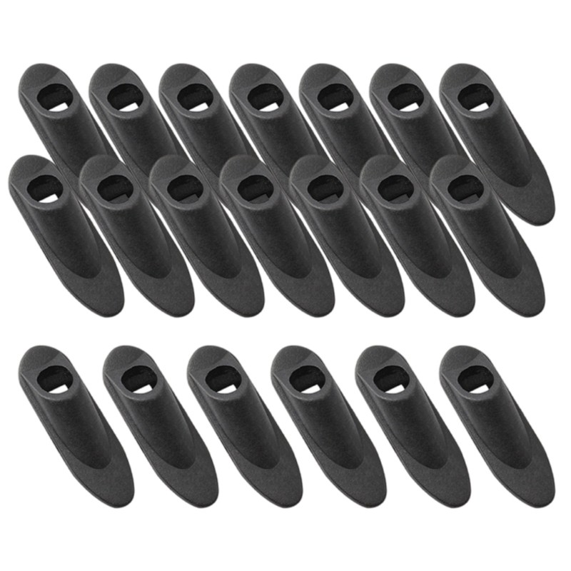 NERV 20 ชิ้นจักรยาน Shifts Derailleurs Wire Line Guide Plugs Wire Passing Clamp