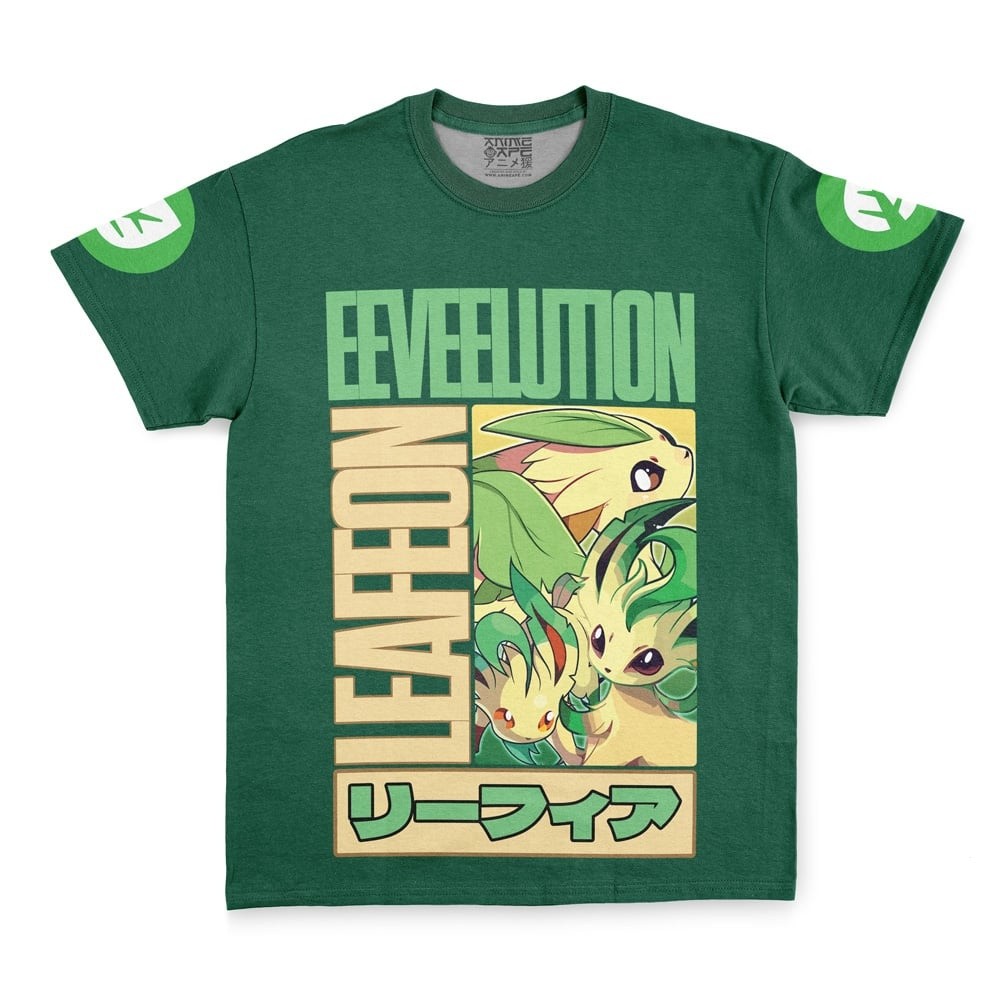 เสื้อยืดสตรีท Leafeon Pokemon