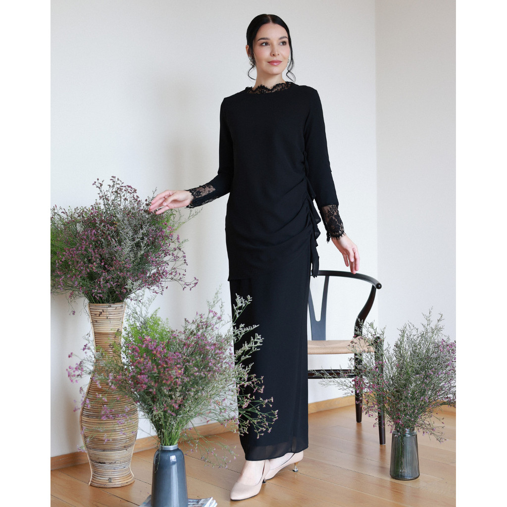 Kurung Modern Aliyah Black