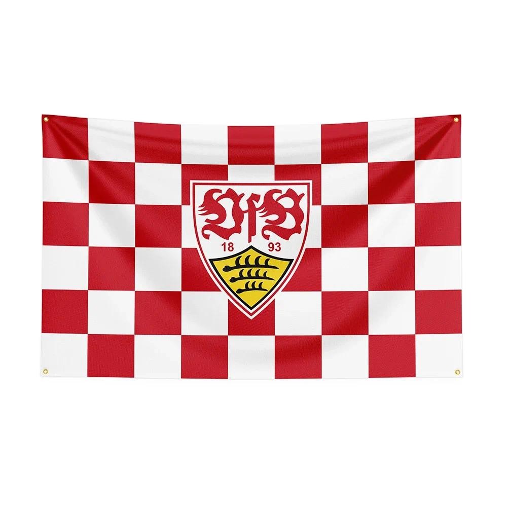 3x5 VfB Stuttgart ธงโพลีเอสเตอร์พิมพ์ Racing Sport แบนเนอร์สําหรับตกแต่ง 1