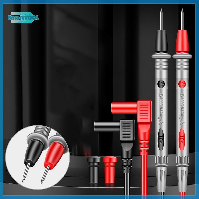 Utzn> คุณภาพสูง Universal Multimeter Test Leads Probe สายทดสอบสายไฟ Probe ปากกาสายไฟมัลติมิเตอร์แบบดิจิตอล Probe ทดสอบตะกั่วใหม่