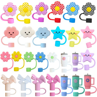 10 มม.ซิลิโคนฟางครอบคลุมหมวกนํามาใช้ใหม่ฟาง ท็อปเปอร์ อุปกรณ…