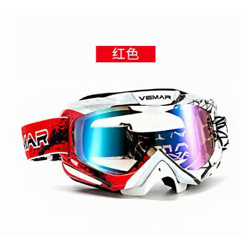 VEMAR Goggles Motorcycle Protective Gears Flexible Cross Helmet Face Mask Motocross Goggles Dirt Bik