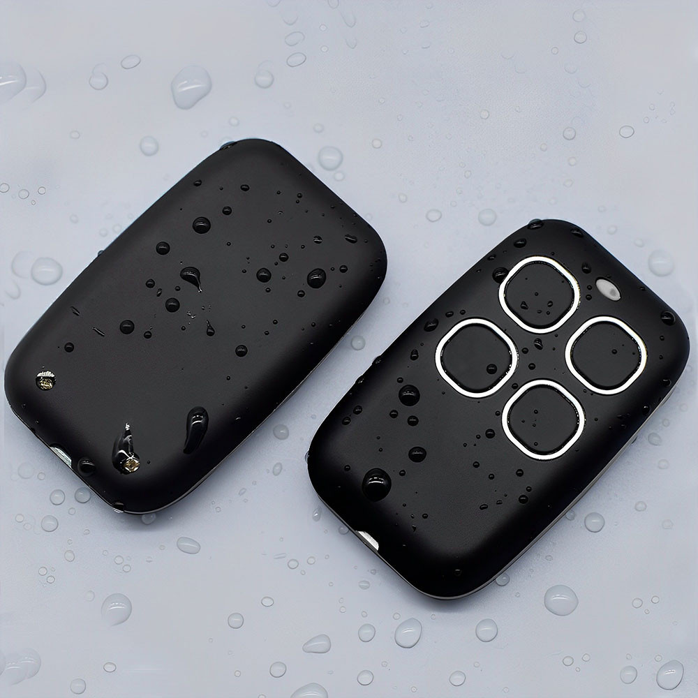 433mhz Rf รีโมทคอนโทรลไร้สาย Dry Contact 10A รีเลย์ DC 6V 12V 24V และเครื่องส่งสัญญาณสีดําสําหรับโรงรถประตูมอเตอร์ Led - รูปที่ 4