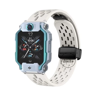เหมาะสําหรับ Imoo Z1 Z2 z5 z6 Z7 X10 สมาร์ทนาฬิกาตาข่ายแม่เหล็กซิลิโคนสาย Z1 พับ Z2 ตาข่าย z6 ซิลิโคน imoo X10ผิวที่เป็นมิตร Imoo Z7 สายรัดข้อมือระบายอากาศ