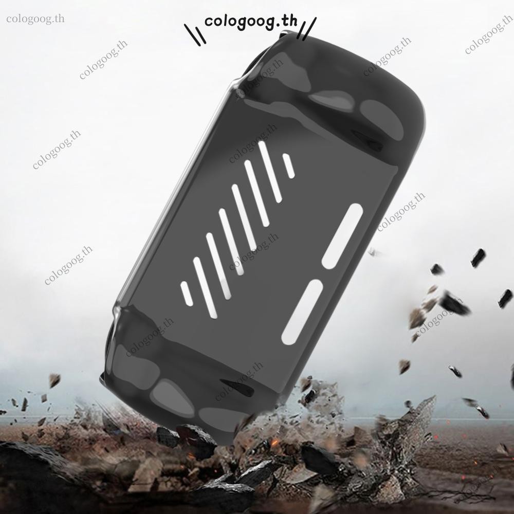 [colog.th] ฝาครอบป้องกัน TPU แบบใสสําหรับคอนโซลเกมมือถือ ANBERNIC RG406H
