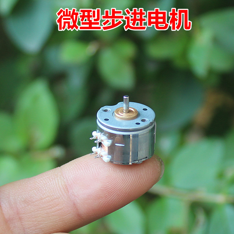 Nidec 15 มม. Stepper Motor Two-Phase Four-Wire Mini Stepper Motor Rare Earth โรเตอร์แม่เหล็กที่แข็งแกร่ง
