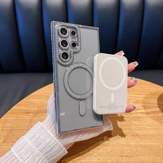 เคสกันกล้อง พร้อมเลนส์กล้อง เคส ชาร์จได้ สำหรับ Samsung A26 A36 A56 A16 A55 A06 A17 A07 S24 S25 S23 S26 ultra Plus fe