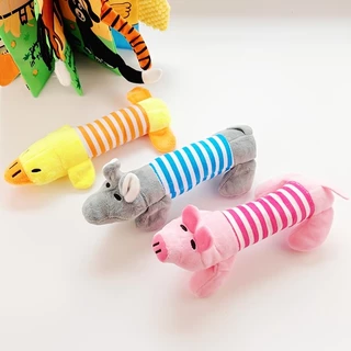 ตุ๊กตาน่ารักช้างเป็ดหมูสัตว์เลี้ยงสุนัขแมวสารภาพเสียงของเล่นสุนัขขนแกะตลกความทนทานเคี้ยวกรามของเล่นพอดีสําหรับสัตว์เลี้ยงทุ