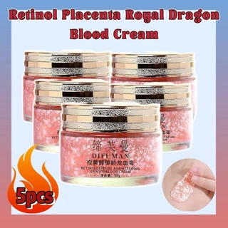 【2 แถม 3】5pcsDIFUMAN ครีมทาหน้ามังกรเลือด ครีมบำรุงผิวหน้า, มอยส์เจอไรเซอร์50g เหมาะสำหรับทุกสภาพผิวMoisturize skincare