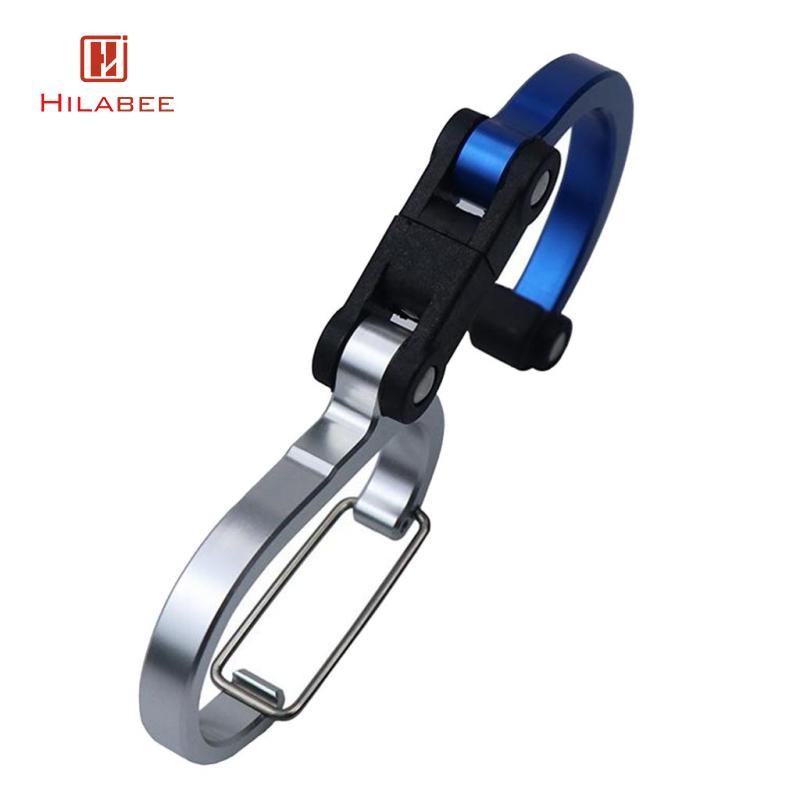 Hilabee Portable Carabiner Clips Hook Hanger (18kg) to Wallet / Duffle Bag on Table, D-, Key Chain, Travel Carabiner – โปรปัง