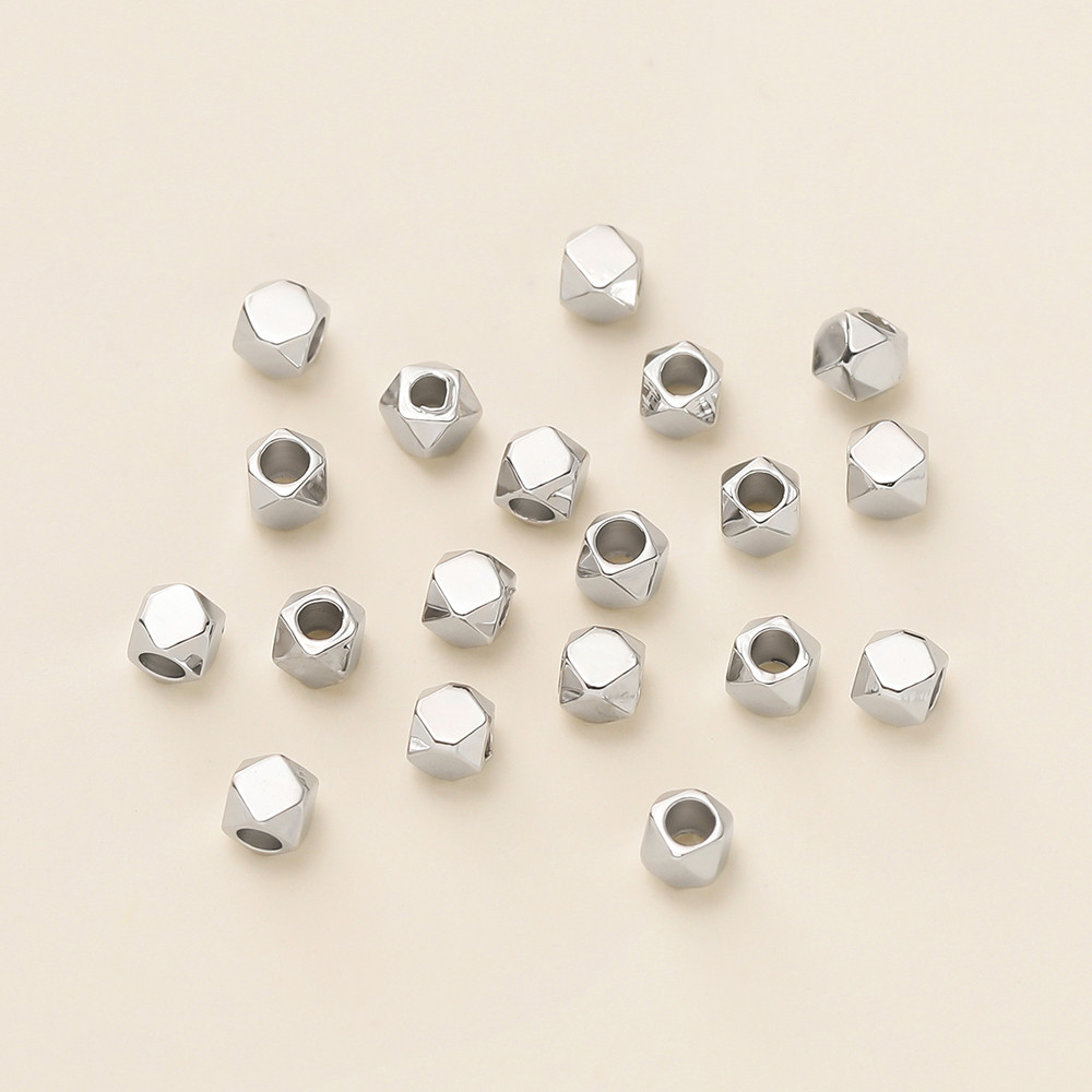 St.kunkka 20ชิ้น 2*2mm 18Kทองแดงบริสุทธิ์ไม่จางหายไปมลูกปัด ตัวเว้นวรรค ลูกปัดสามารถใช้สําหรับ ทําเอง สร้อยคอสร้อยข้อมือทํา — صورة 6