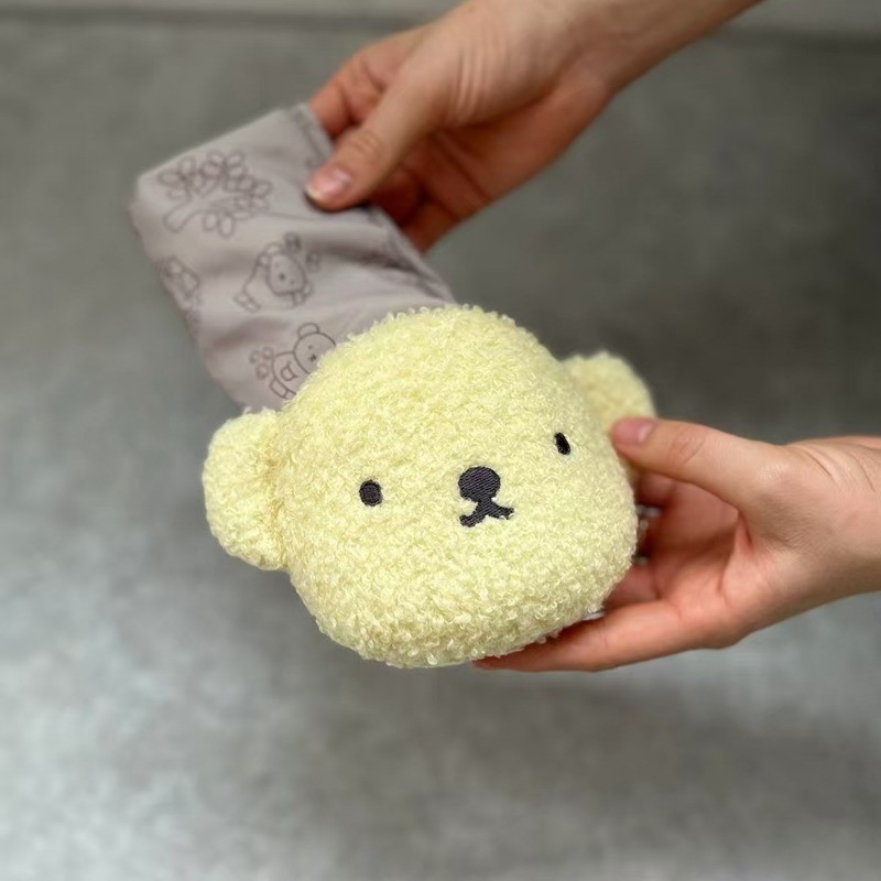 Miffy Rabbit กระเป๋าเก็บของแบบพับได้กระเป๋าสะพายไหล่กระเป๋าช้อปปิ้ง