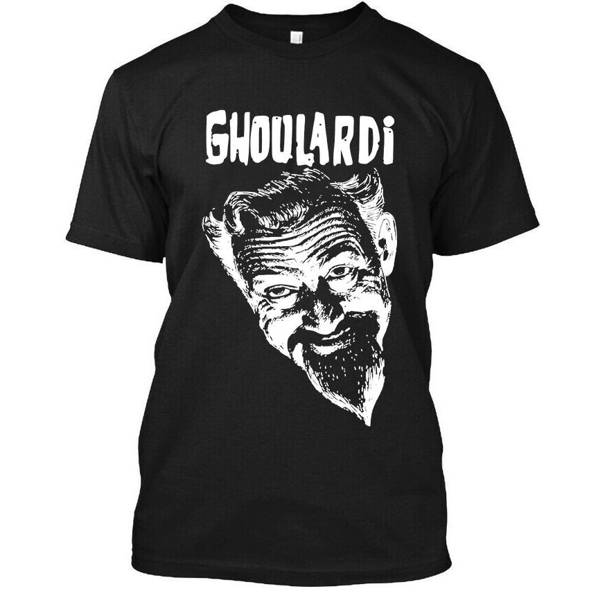 Ghoulardi Horror Host Shock Theater Fictional Character Cotton Tshirt Mens