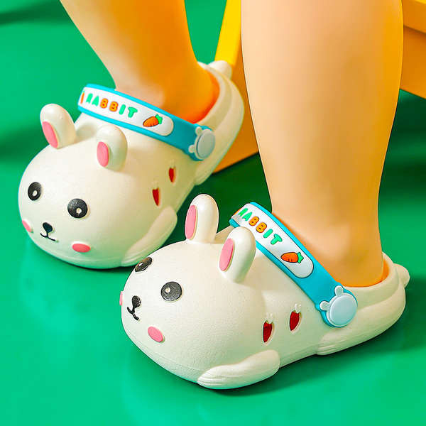 รองเท้ามีไฟ crocs แท้เด็ก รองเท้าแตะและรองเท้าแตะสำหรับเด็ก1-2ขวบฤดูร้อนเด็กชายและเด็กหญิงในร่มการ์ต