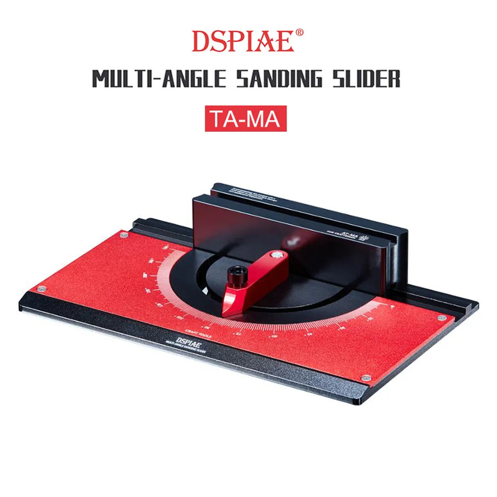 Dspiae AT-MA หลายมุม Sanding Slider ชุดเครื่องมือสําหรับ Gungam ทหารทําชุดเครื่องมือชุดเครื่องมืองานอดิเรกอุปกรณ์เสริมสีแดง