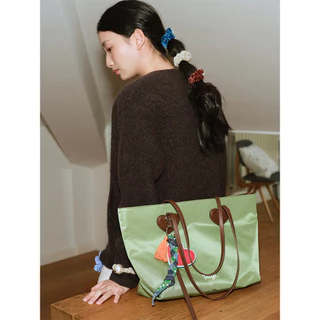 Tagi. Make You Happy Tote Bag Shoulder Bag and Bag Pendant กระเป๋าสะพายขา้ง