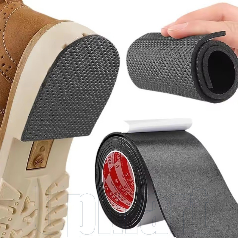 1m/roll Sole Anti-skid Sticker - High Heel Care Bottom Patch - Sole Protector Mat - กันลื่นทนต่อการสึกหรอ - Self-กาว Sole Silent Tape - แผ่นซ่อมรองเท้าอุปกรณ์เสริม