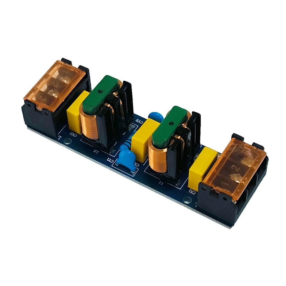 ⚡อันสคูล⚡25A Power Filter EMI บอร์ดกรองพลัดผ่านกําลังสูงความถี่สองขั้นตอน [คลังสินค้าพร้อม]
