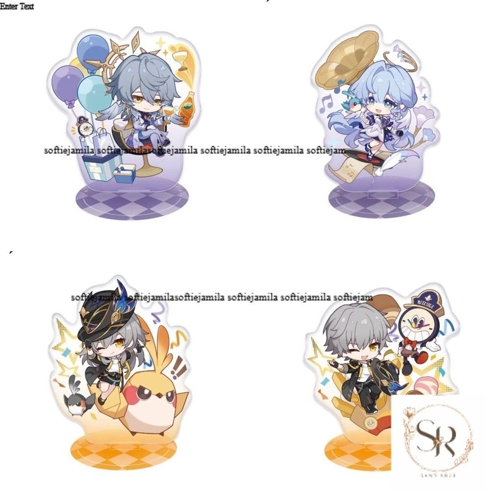 Honkai: Train Star Sunday Robin Trailblazer stelle caelus Acrylic Standee