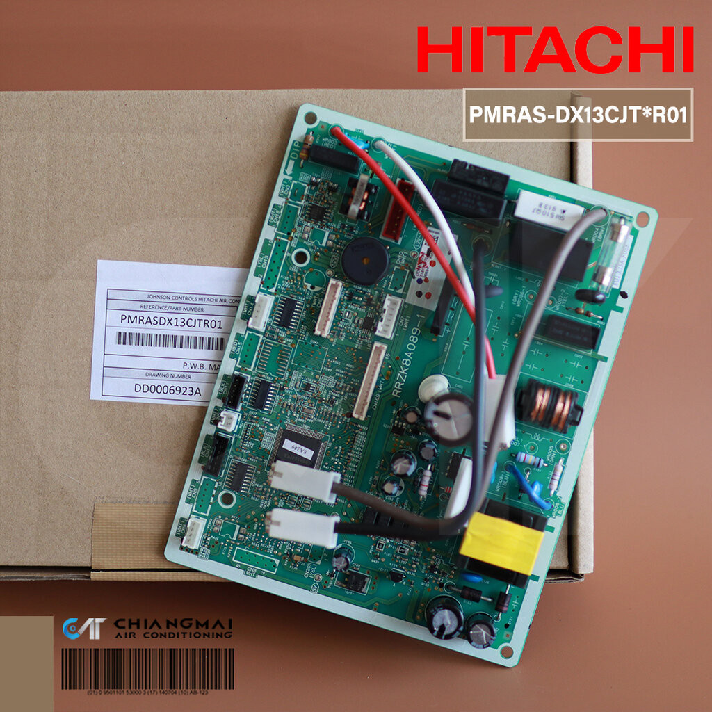 PMRAS-DX13CJT*R01 แผงวงจรแอร์ Hitachi แผงบอร์ดแอร์ฮิตาชิ บอร์ดคอยล์เย็น อะไหล่แอร์ ของแท้ศูนย์ ราคา ถูกที่สุด ดีลบีเคเค แกลเลอรีภาพที่ 3