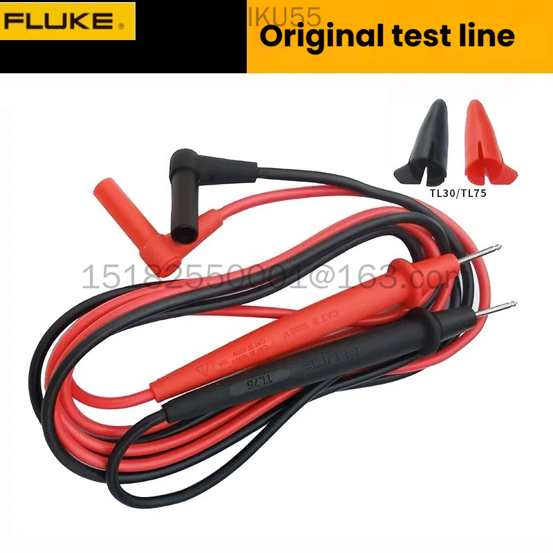 FLUKE ปากกามัลติมิเตอร์ TL75 สายทดสอบ TL30 แถบแคลมป์สากล TL10 TL71 TL175
