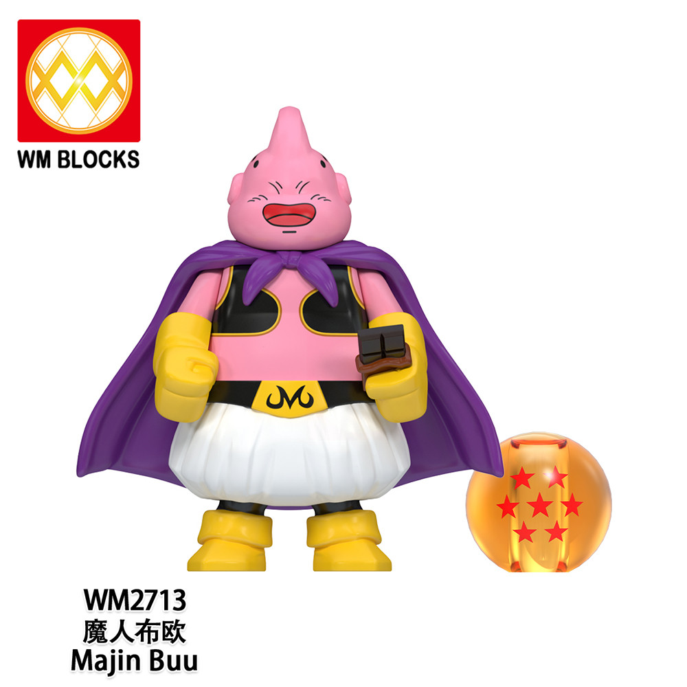 DB Cell Torankusu Majin Buu Building Son Goku Blocks Vegeta Figures ของเล่น