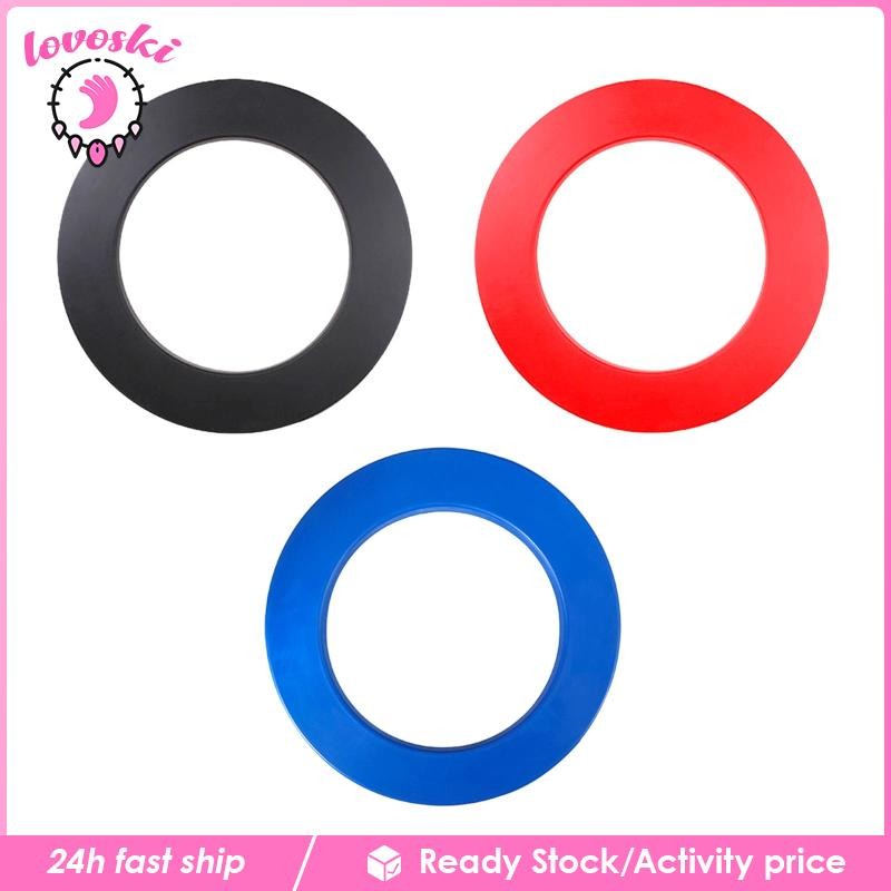 [Lovoski] Dartboard Wall Protector PU Dart Board รอบทิศทางสําหรับห้องเกมในบ้านโรงรถ