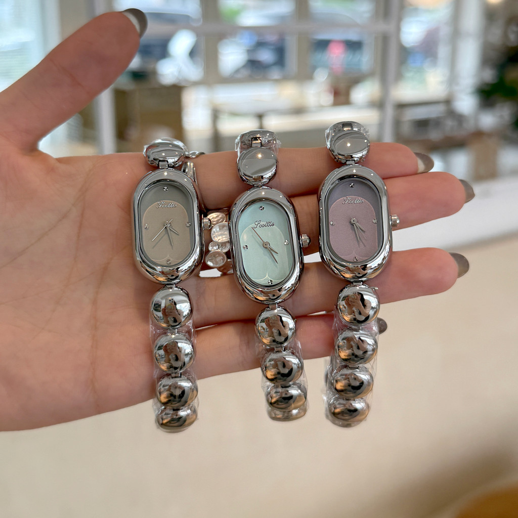 CILOA Niche Light Luxury ของแท้แบรนด์เนม 2025 สไตล์ใหม่ High-End Quartz นาฬิกาผู้หญิง 9731
