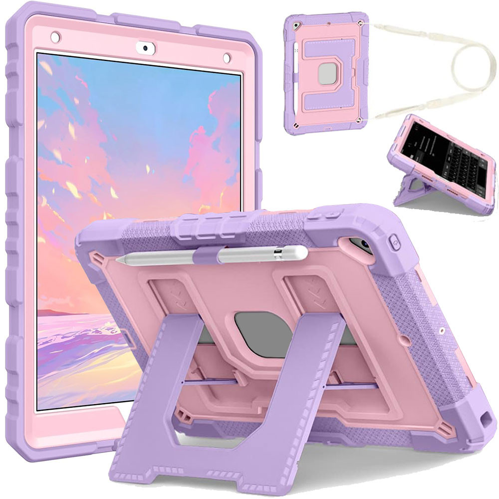 ขาตั้ง/ที่ใส่ดินสอ/สายสะพายไหล่เคสกันกระแทกสําหรับงานหนักสําหรับ iPad 11th Generation Case A16 2025,