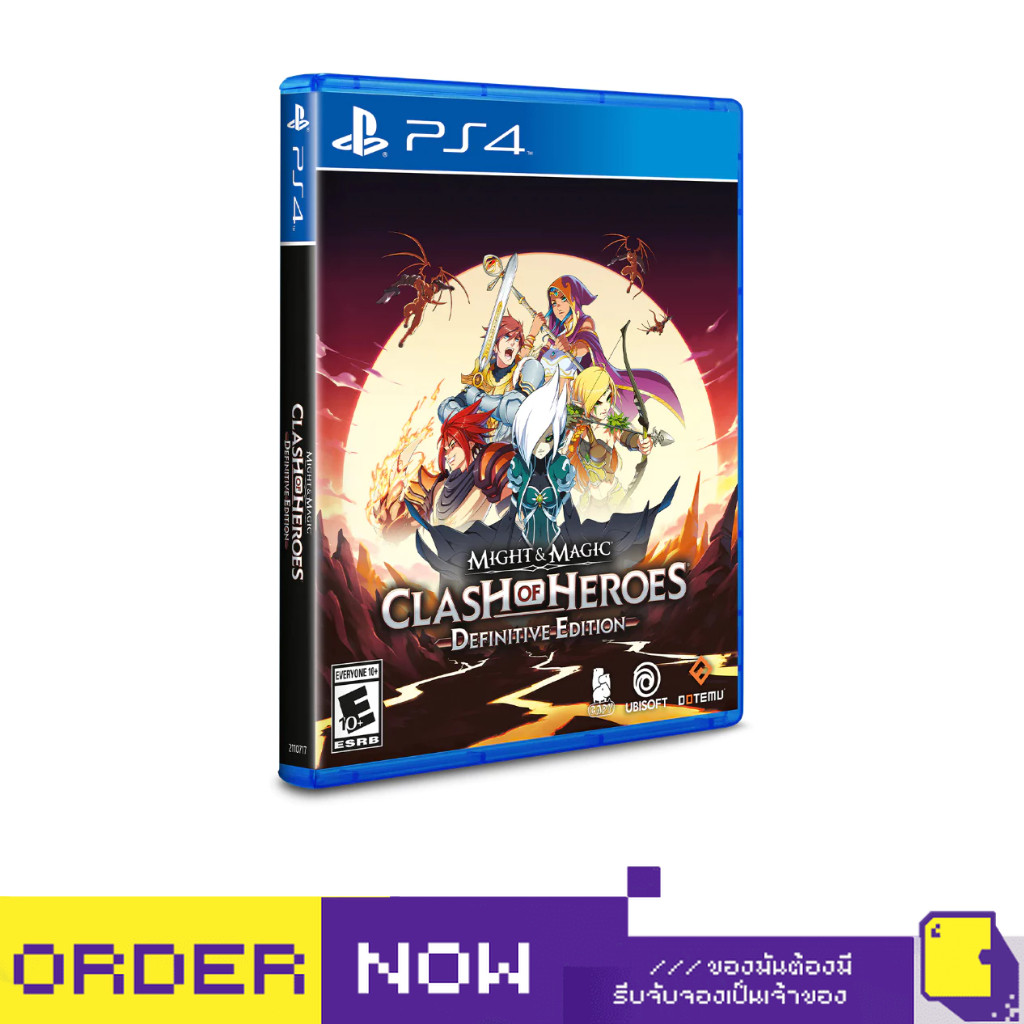 [+..••] พร้อมส่ง | PS4 MIGHT AND MAGIC: CLASH OF HEROES - DEFINITIVE EDITION (เกม PlayStation™ 🎮)