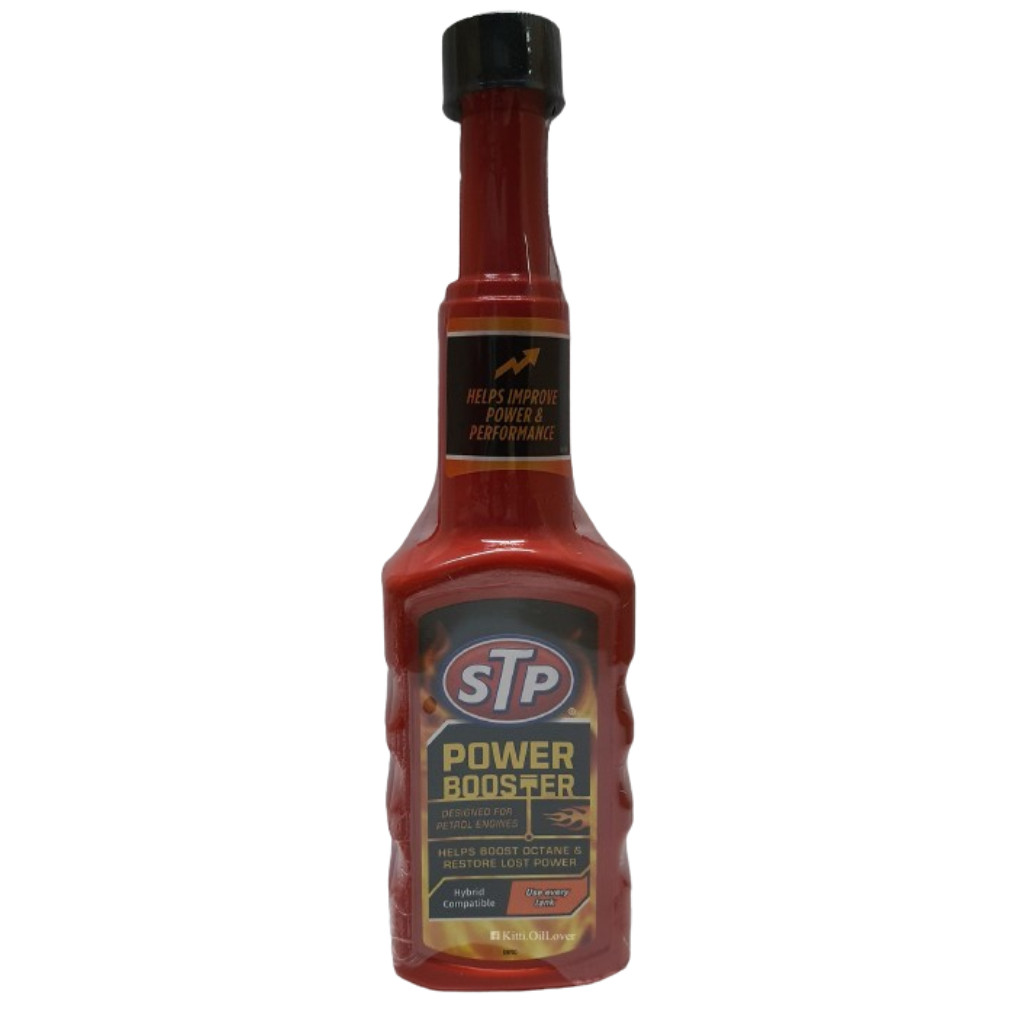 STP 56200 Power Booster เดิม Octane Booster น้ำยาเพิ่มค่าออกเทนในน้ำมันเบนซิน 200 ml.