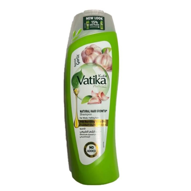 ดูไบ Daigou Vataika Vataika Garlic essence แชมพูพืช Hair Care Oil Control Anti-Dandruff Mite Removal